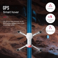 Profesjonalny Dron 4DRC z Podwójną Kamerą, Nowość Transmisja w Czasie Rzeczywistym RC, z GPS 4K Wi-Fi, 5G Szeroki Kąt FPV, Dystans 2 km, 2021 4